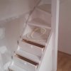 Húzott lépcső, fiók-beépítéssel